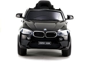 Elektromobilis bērniem BMW X6, melns cena un informācija | Elektromobīļi bērniem | 220.lv