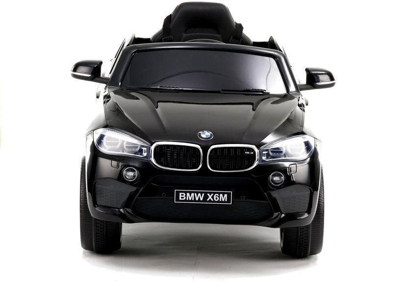 Elektromobilis bērniem BMW X6, melns цена и информация | Bērnu elektroauto | 220.lv