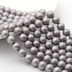 SHELL pērļu krelles 8 mm, 10 gab. cena un informācija | Rotu veidošana, pērļošana | 220.lv