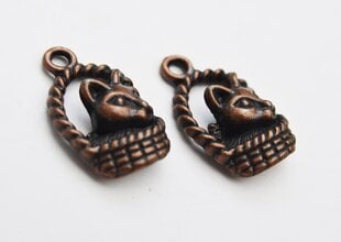 Kulons "Kucēns" 22x14 mm, 1 gab. cena un informācija | Rotu veidošana, pērļošana | 220.lv