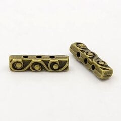 Starplika, 18x4 mm, 10 gab. cena un informācija | Rotu veidošana, pērļošana | 220.lv