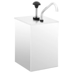 vidaXL mērču dispensers, 3,5 L, nerūsējošs tērauds цена и информация | Кухонные принадлежности | 220.lv