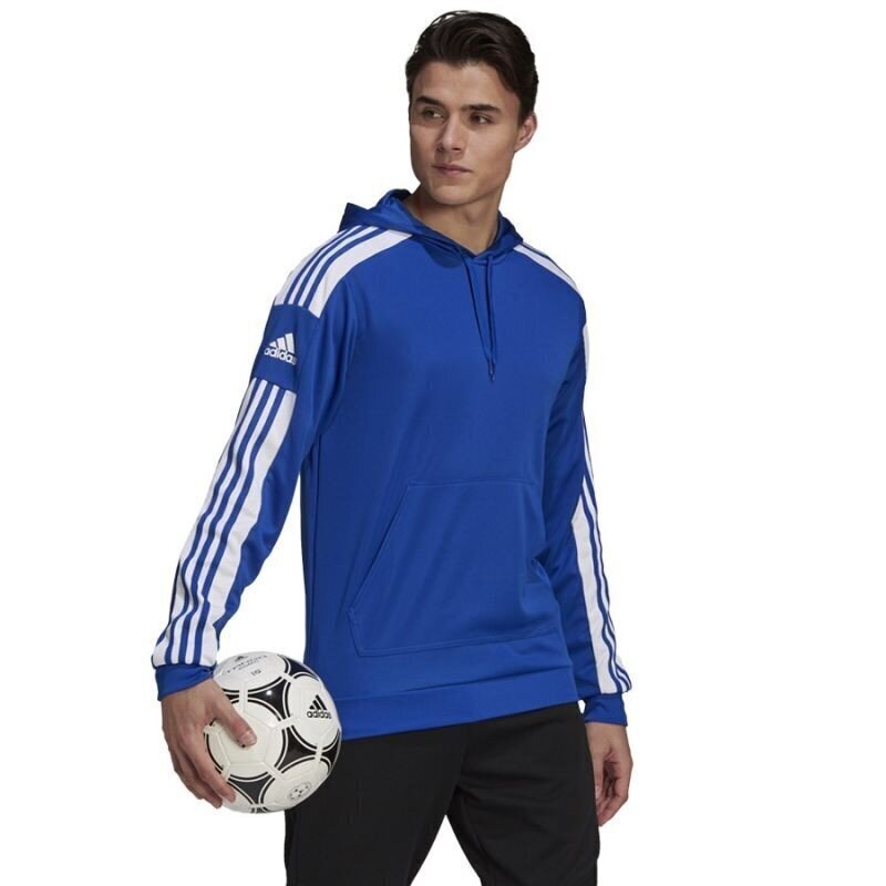 Sporta džemperis vīriešiem Adidas Squadra 21 Hoody M GP6436, zils цена и информация | Sporta apģērbs vīriešiem | 220.lv