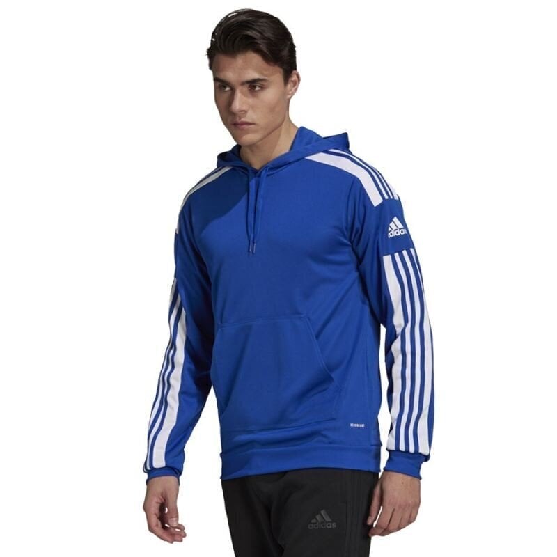 Sporta džemperis vīriešiem Adidas Squadra 21 Hoody M GP6436, zils цена и информация | Sporta apģērbs vīriešiem | 220.lv