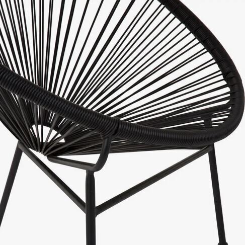 Āra krēsls Patio Arthur, tumši pelēks cena un informācija | Dārza krēsli | 220.lv
