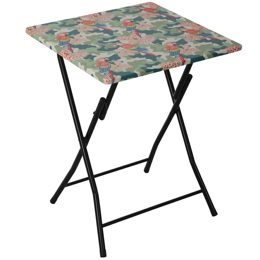 Saliekams galdiņš Patio Flower Tropical, dažādu krāsu cena un informācija | Dārza galdi | 220.lv