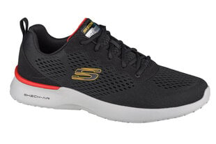 Kedas vīriešiem Skechers Skech-Air Dynamight 232291-BLK, melnas cena un informācija | Sporta apavi vīriešiem | 220.lv