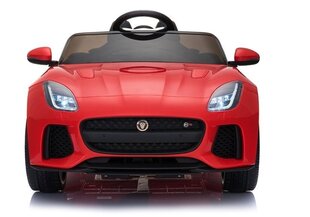 Elektromobilis Jaguar F-Type, sarkans cena un informācija | Bērnu elektroauto | 220.lv