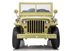 Elektromobilis bērniem Jeep JH101, haki цена и информация | Электромобили для детей | 220.lv