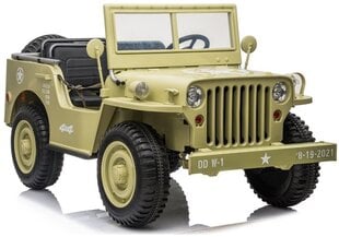 Elektromobilis bērniem Jeep JH101, haki цена и информация | Электромобили для детей | 220.lv