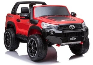 Elektromobilis bērniem Toyota Hilux, sarkans lakots cena un informācija | Bērnu elektroauto | 220.lv