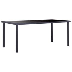 Комплект мебели для столовой, 9 предметов, серый цена и информация | Комплекты мебели для столовой | 220.lv