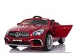 Elektromobilis bērniem Mercedes SL65, sarkans lakots cena un informācija | Elektromobīļi bērniem | 220.lv