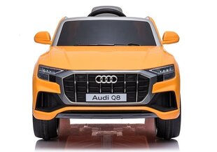 Elektromobilis bērniem Audi Q8 JJ2066, dzeltens lakots cena un informācija | Elektromobīļi bērniem | 220.lv