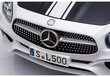 Elektromobilis bērniem Mercedes SL500 Police, balts цена и информация | Bērnu elektroauto | 220.lv