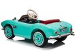 Elektromobilis bērniem BMW Retro, zaļš lakots cena un informācija | Bērnu elektroauto | 220.lv