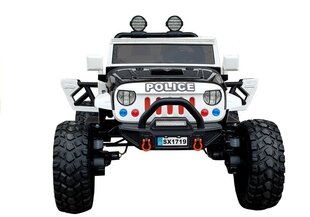 Elektromobilis bērniem Jeep SX1719 Police, melns cena un informācija | Bērnu elektroauto | 220.lv
