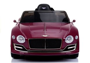 Электромобиль для детей Bentley, бордовый лакированный цена и информация | Электромобили для детей | 220.lv
