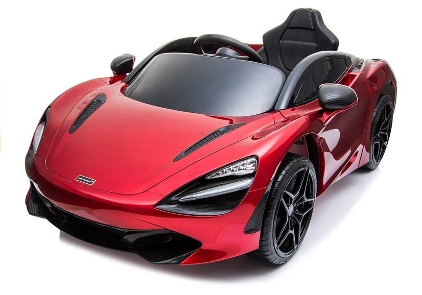 Elektromobilis bērniem McLaren 720S, sarkans lakots cena un informācija | Bērnu elektroauto | 220.lv