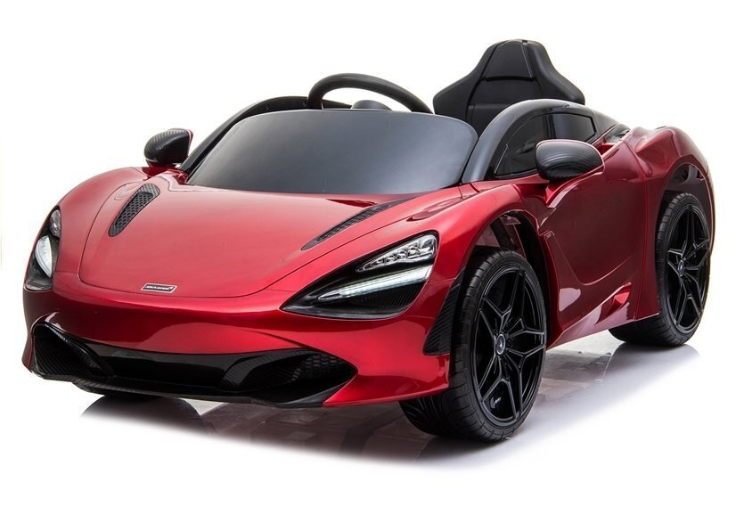 Elektromobilis bērniem McLaren 720S, sarkans lakots cena un informācija | Bērnu elektroauto | 220.lv