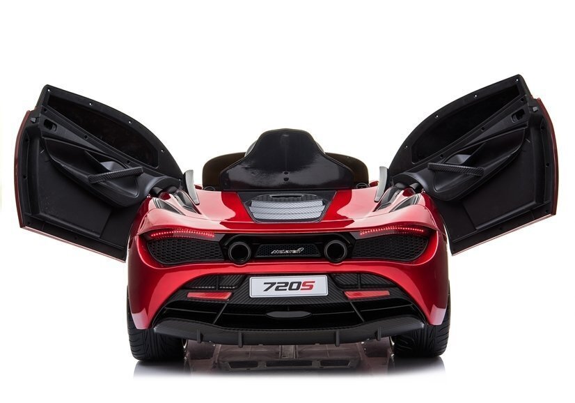 Elektromobilis bērniem McLaren 720S, sarkans lakots cena un informācija | Bērnu elektroauto | 220.lv