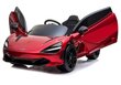 Elektromobilis bērniem McLaren 720S, sarkans lakots cena un informācija | Bērnu elektroauto | 220.lv