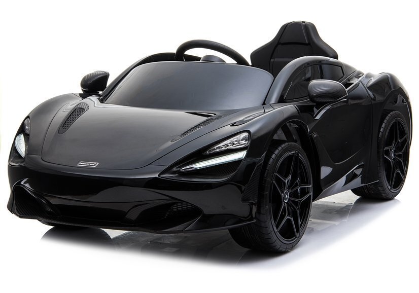 Elektromobilis bērniem McLaren 720S, melns цена и информация | Bērnu elektroauto | 220.lv