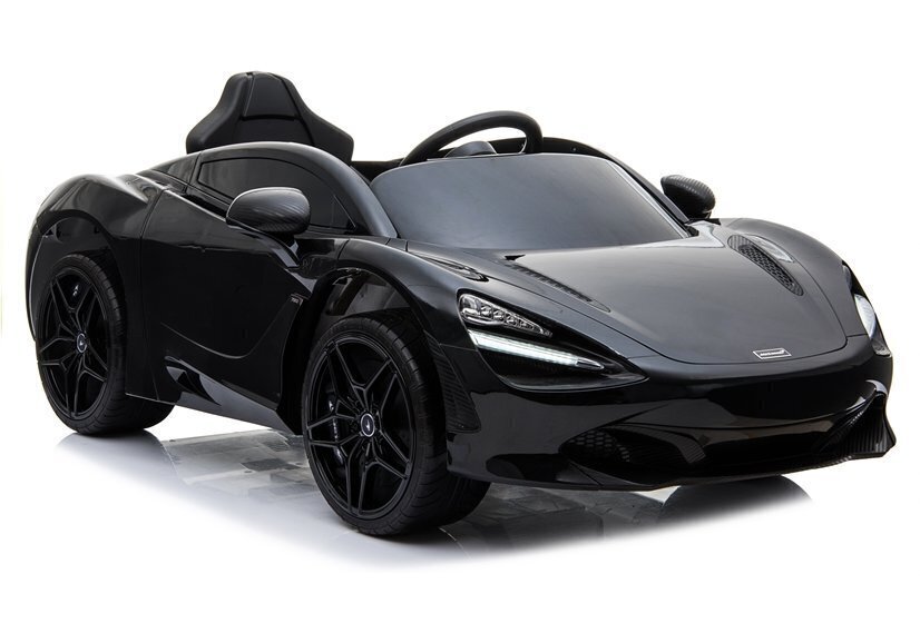 Elektromobilis bērniem McLaren 720S, melns цена и информация | Bērnu elektroauto | 220.lv