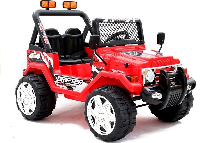 Elektromobilis bērniem Jeep Raptor S618, sarkans цена и информация | Bērnu elektroauto | 220.lv