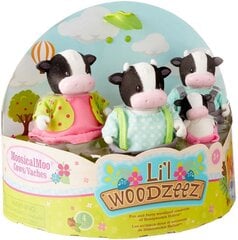 Govju ģimene L'il Woodzeez, 6195Z cena un informācija | Rotaļlietas meitenēm | 220.lv