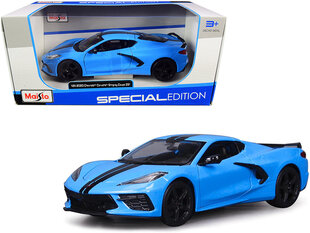 Automašīnas modelis MAISTO Die Cast 1:24 Chevrolet Corvette Stingray Z51 Coupe, 31527 cena un informācija | Rotaļlietas zēniem | 220.lv