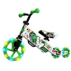 Balansa ritenis - Small Rider Turbo Bike 2in1, zaļš цена и информация | Балансировочные велосипеды | 220.lv