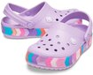 Čības bērniem Crocs™ Crocband Chevron Beaded Clog, violetinės cena un informācija | Bērnu čības, maiņas apavi | 220.lv