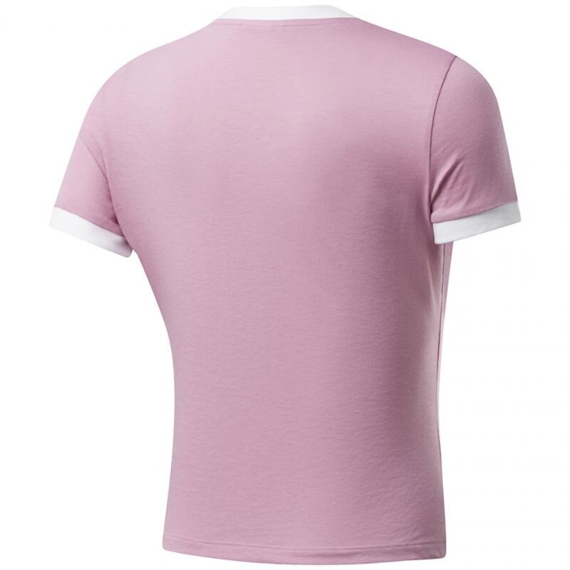 Sieviešu T-krekls Reebok Training Essentials Linear Logo Tee W FJ2722, rozā цена и информация | Sporta apģērbs sievietēm | 220.lv