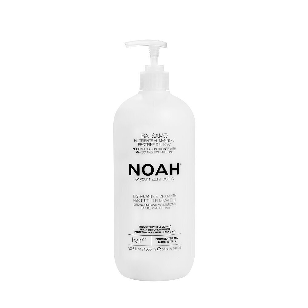 Barojošs balzams, kas atvieglo matu ķemmēšanu Noah Nourishing Conditioner With Mango And Rice Proteins, 250 ml цена и информация | Matu kondicionieri, balzāmi | 220.lv