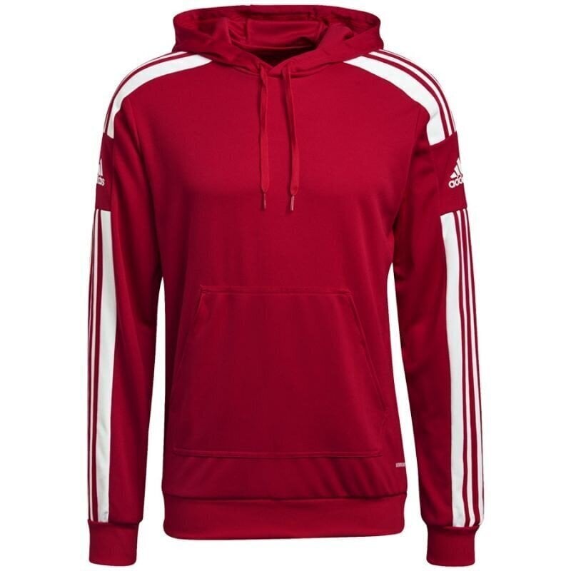 Sporta džemperis vīriešiem Adidas Squadra 21 Hoody M GP6435, sarkans cena un informācija | Sporta apģērbs vīriešiem | 220.lv