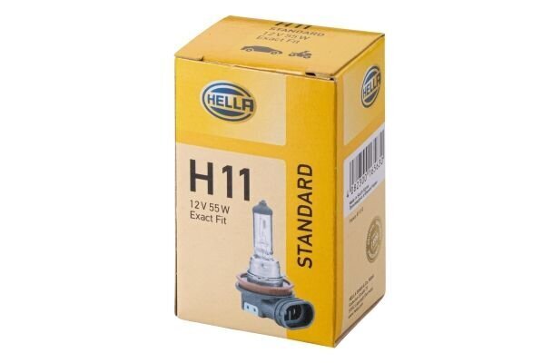 Hella 8GH 008 358-121 H11 12V/55W spuldze (1gab.) cena un informācija | Auto spuldzes | 220.lv