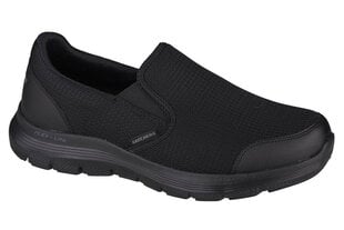 Brīvā laika apavi vīriešiem Skechers Flex Advantage 4.0 232230-BBK, melni цена и информация | Кроссовки для мужчин | 220.lv