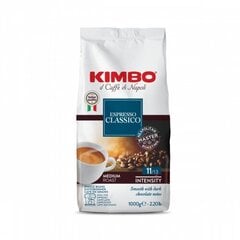 Kafijas pupiņas Kimbo Classico Espresso, 1 kg cena un informācija | Kafija, kakao | 220.lv