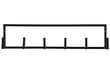 Drēbju pakaramais 4Living 6 hooks, melns cena un informācija | Drēbju pakaramie | 220.lv