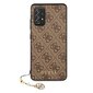 Original Guess 4G Charms Collection Hardcase maciņš Samsung Galaxy A52 5G, brūns cena un informācija | Telefonu vāciņi, maciņi | 220.lv