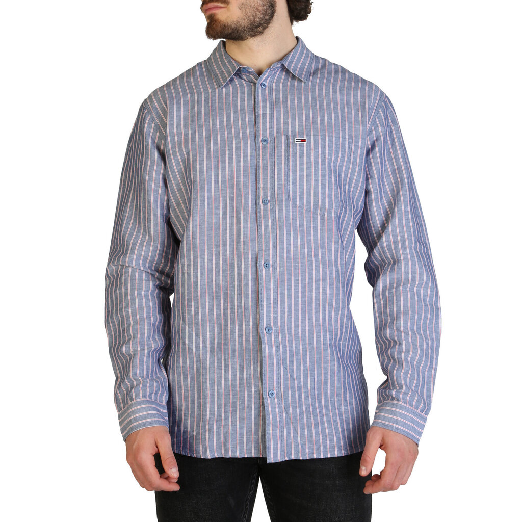 Krekls vīriešiem Tommy Hilfiger - DM0DM07924, zils cena un informācija | Vīriešu krekli | 220.lv