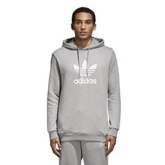 Джемпер мужской Adidas Originals Trefoil Warm-Up, серый цена и информация | Мужские толстовки | 220.lv