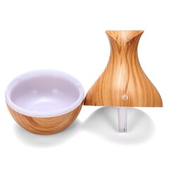 Ultraskaņas mitrinātājs un ēteriskās eļļas difuzors, 15 cm light wood grain cena un informācija | Gaisa mitrinātāji | 220.lv