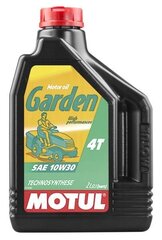 MOTUL GARDEN 4T 10W30 2L Pussintētiska motoreļļa 4-taktu zālespļāvējiem un citai dārza tehnikai cena un informācija | Motoreļļas | 220.lv