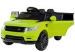Vienvietīgs bērnu elektromobilis HL1638, zaļš цена и информация | Bērnu elektroauto | 220.lv