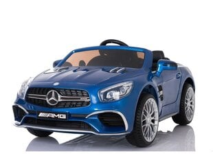 Elektromobilis Mercedes SL65 ar LCD, zils lakots cena un informācija | Bērnu elektroauto | 220.lv