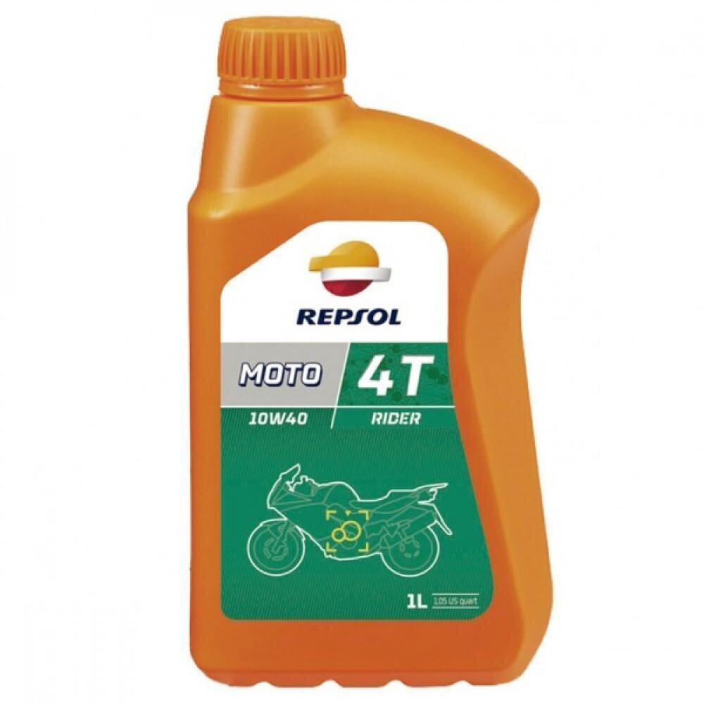 REPSOL MOTO RIDER 4T 10W40 1L cena un informācija | Moto eļļas | 220.lv