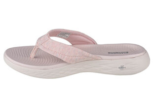 Шлепанцы женские Skechers on the GO 600-Sunbathe 140000-LTPK, розовые цена и информация | Шлепанцы, тапочки для женщин | 220.lv