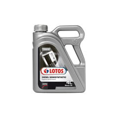 Motoreļļa Diesel Semisyntetic 10W40 4L, Lotos Oil cena un informācija | Motoreļļas | 220.lv